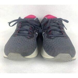 ASICS Gel Pulse 13 Gray Pink Women's Running Shoes Size 10 Leather / Rubber